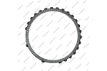 Фрикционный диск (159x3.4x23T) 2-7 Brake (односторонний, наружные зубья, GPZ)
